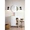 James Martin Vanities Alicante 24in Single Vanity, Glossy White, Brushed Nickel w/ White Glossy Composite Stone Top E110V24GWBNKWG - alternate 2